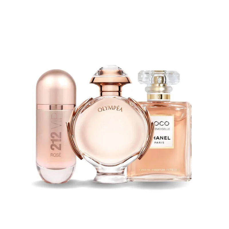 Zestaw 3 Perfum | 212 VIP Rosé + Olympéa + Coco Mademoiselle